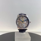 金鐸精品~W912 TISSOT天梭T-Complication Squelette鏤空43mm手動上鍊男用腕錶-video